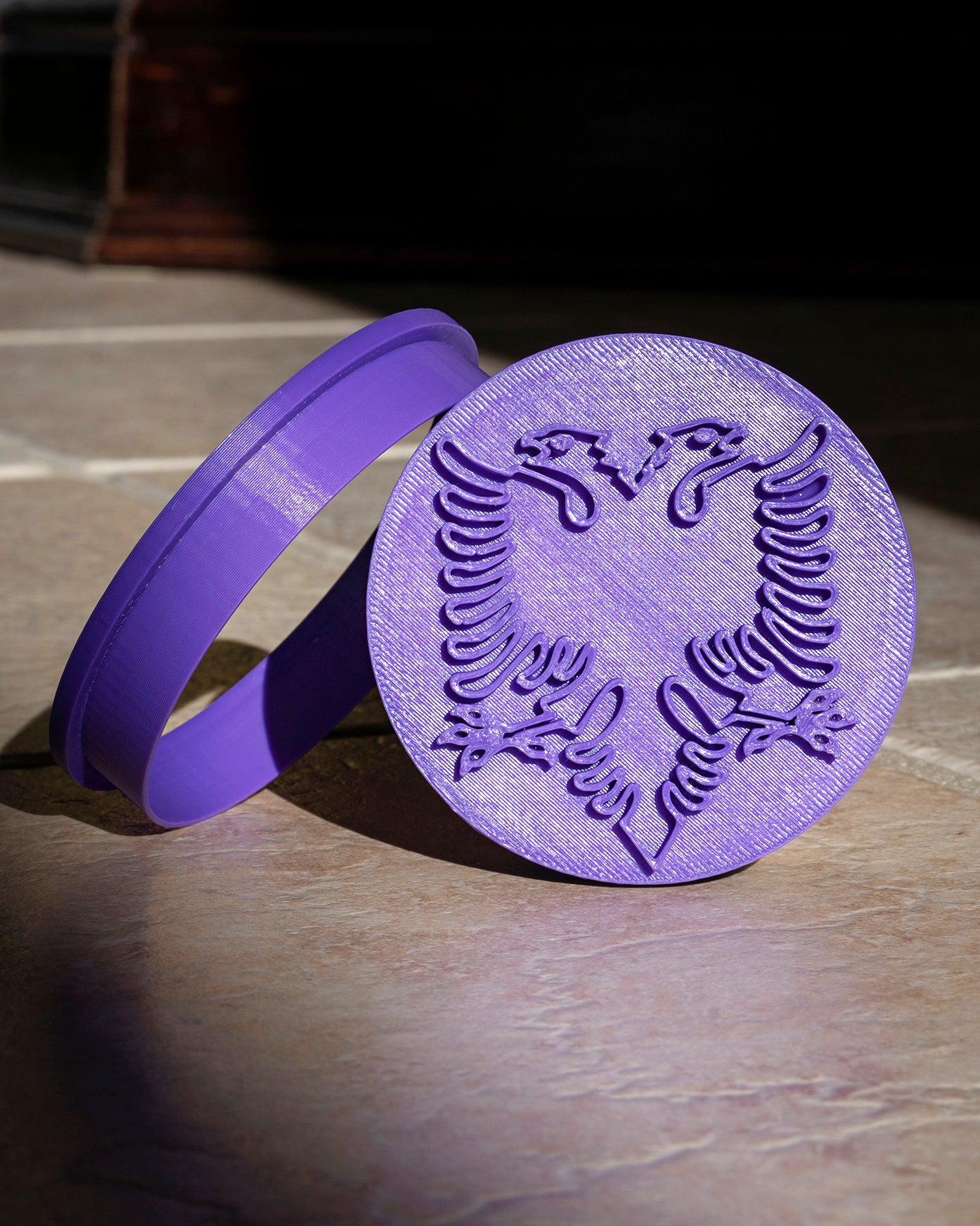 Albanian Eagle Cookie Stamp